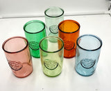 Authentic Recycled Glasses Set