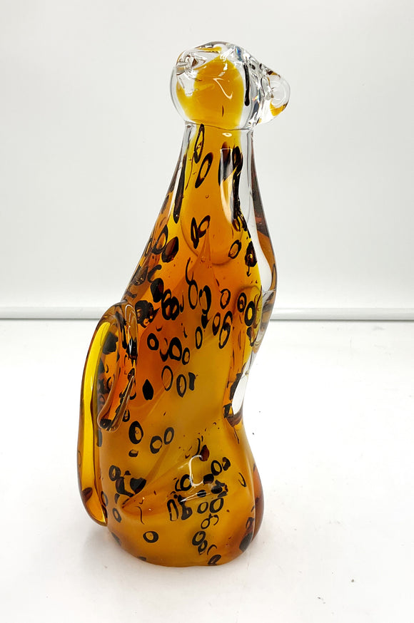 Glass Art Cheetah