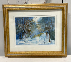 Snowscape - Original Watercolour