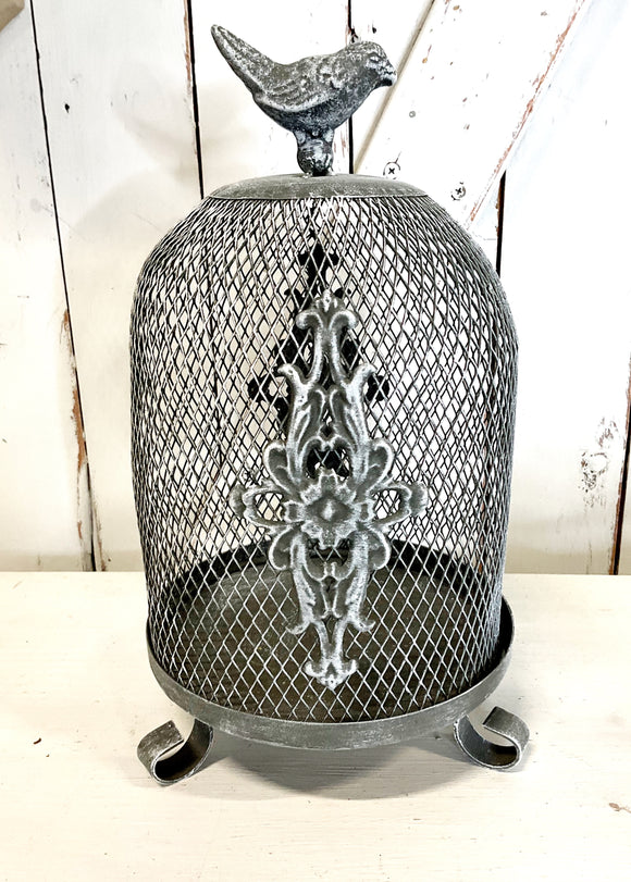 Metal Caged Cloche