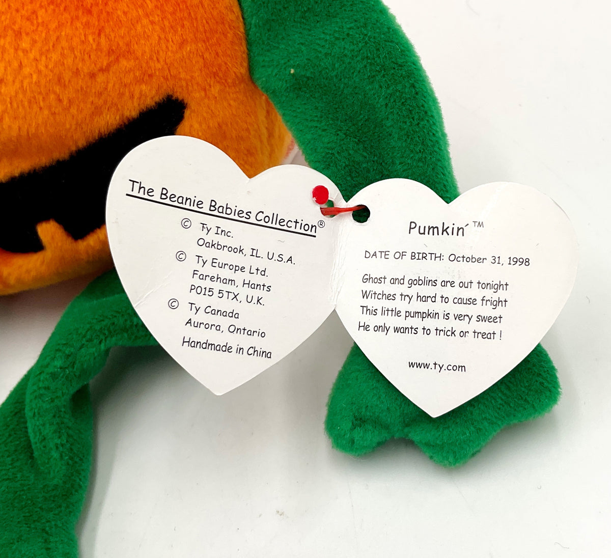 Pumpkin Beanie Baby – Queen Bee Creations Home - Main Image