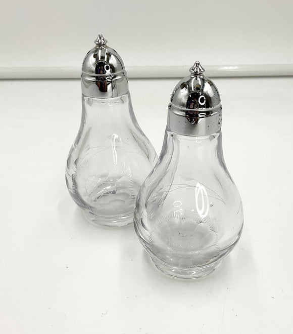 Etched Glass Shakers