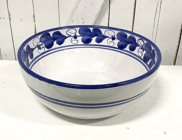 Extra Large Floral Bowl