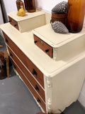 Two Tone Antique Dresser