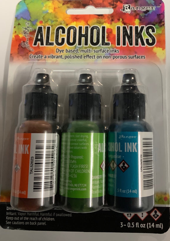 Spring Break Alcohol ink - Ranger