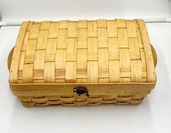 Lidded Handled Basket