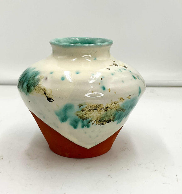 Glazed Redware Vase