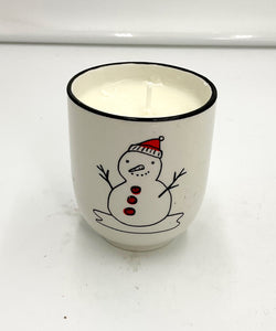 Christmas soy candle