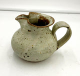 Pottery pinched lip Creamer