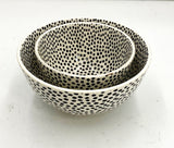 Nesting Dotted Bowls