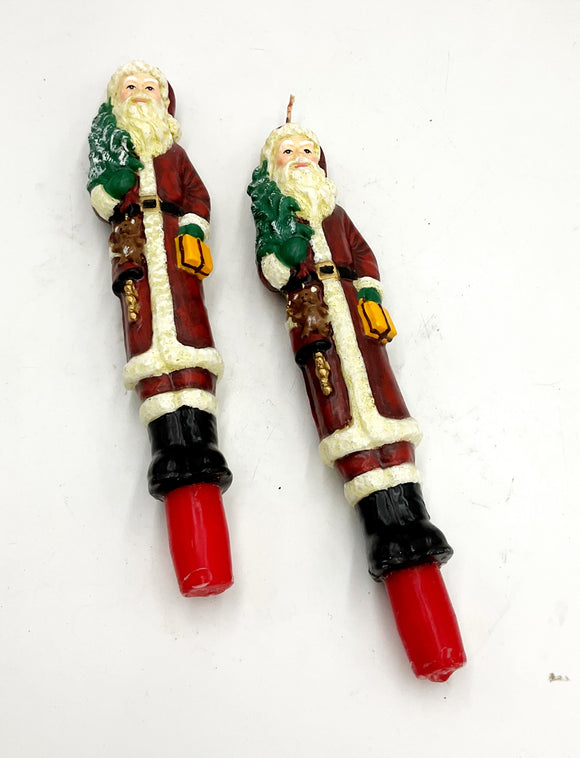 Vintage Santa Candles
