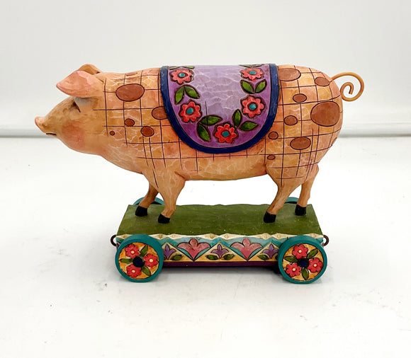 Jim Shore Spotted Pig