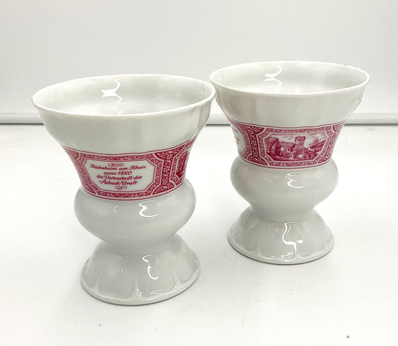 Heirrich Porcelain Goblets