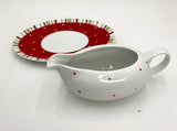 Polka Dot Gravy Boat