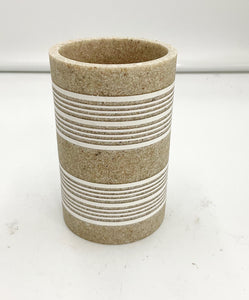 Striped Cylinder Holder