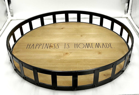 Rae Dunn Happiness Tray