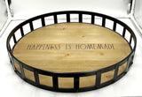 Rae Dunn Happiness Tray