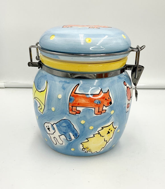 Dog Biscuit Jar