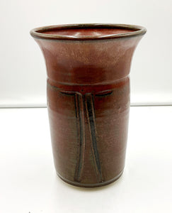 Carved Pottery Vase