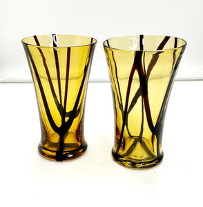 Amber Stringer Glasses