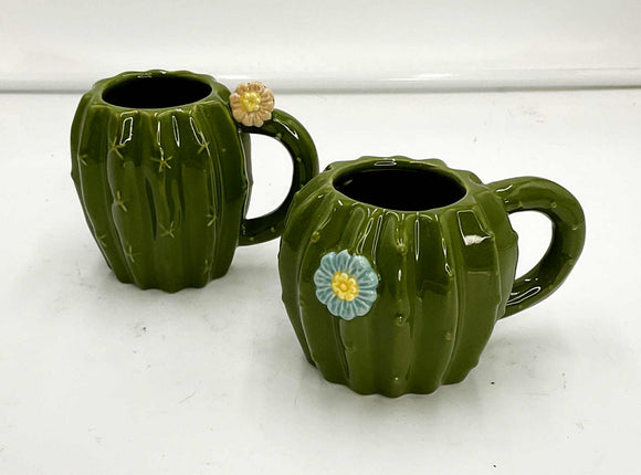 Cactus Mug Pair