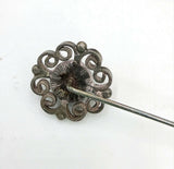 Vintage Stickpin - Green Stone