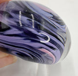 Purple Swirl Paperweight