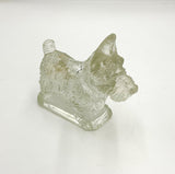 Glass Scottie Dog