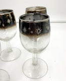 Silver Ombré Wine Glasses