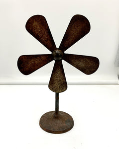 Metal Fan Decor