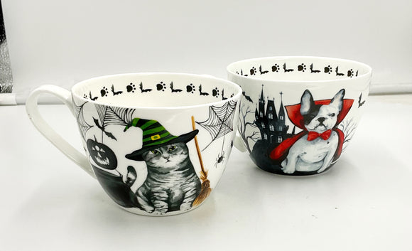 Halloween Mug Pair