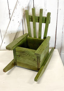 Rocking Chair Planter