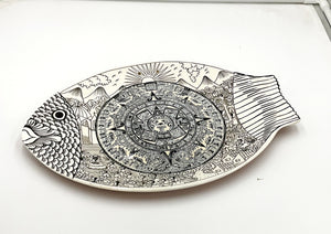 TerraCotta Fish Platter