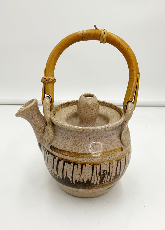 Hand made pottery Teapot