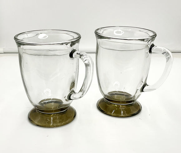 Glass Irish Coffee Mugs