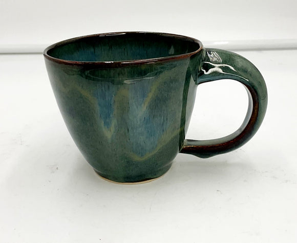 Blue Pottery Mug