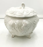 White Covered Casserole