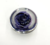 Purple Swirl Paperweight