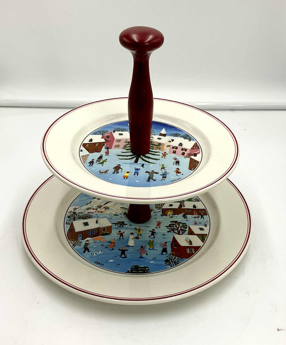 Christmas Tiered Tray