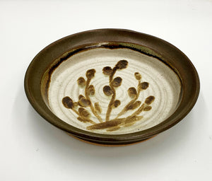 Pottery Pussy Willow Dish