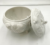 White Covered Casserole