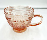 Embossed Glass Mugs