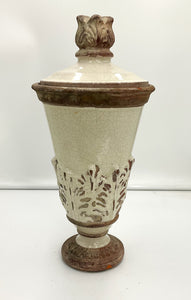 Lidded Cream Urn