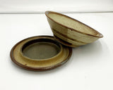 Pottery Bowl with underplate