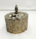 Silver Lidded Trinket Dish