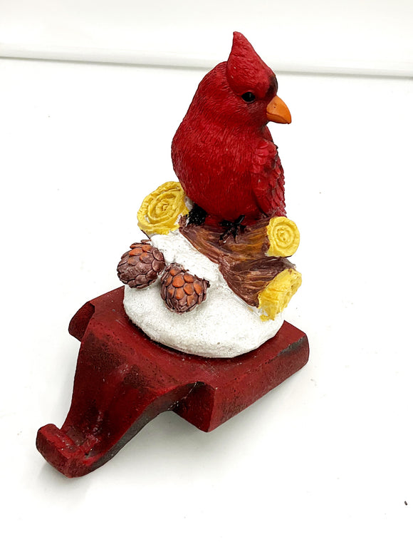 Cardinal Stocking Holder