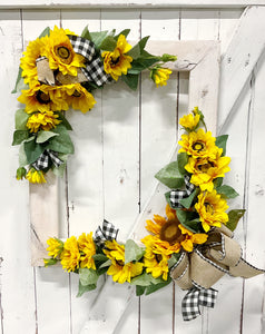 Sunflower Frame Decor