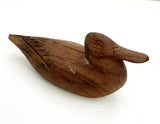 Rustic Carved Duck