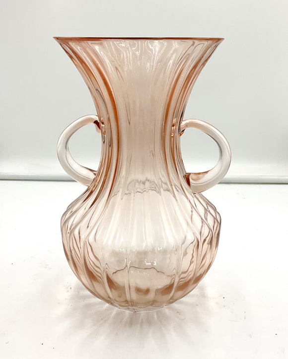 Pink Glass Vase