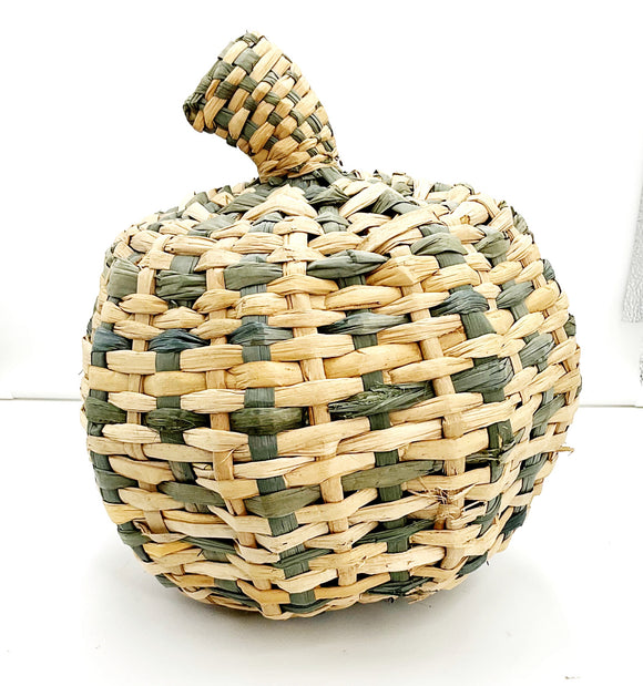 Large Woven Pumpkin